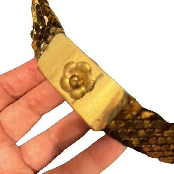 Gold Sequin Belt - Picture 4 of 5